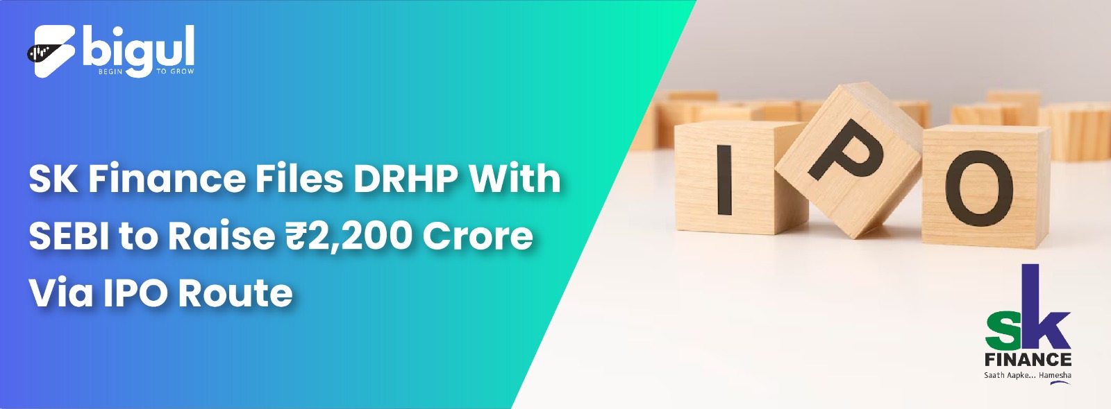 SK Finance Files DRHP With SEBI to Raise Rs 2,200 Crore Via IPO Route